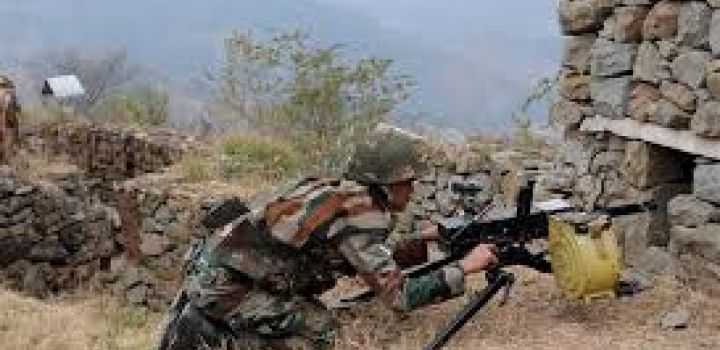 एलओसी पर 3 घुसपैठिए ढेर, भारतीय सेना के 4 जवान घायल