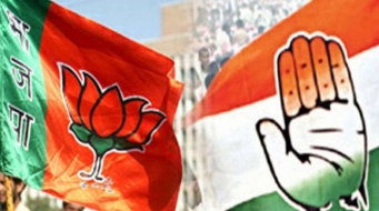 मप्र : मुरैना में 2 भाजपा नेता भिड़े, कांग्रेस ने वीडियो साझा कर चुटकी ली
